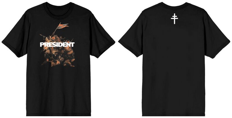 T-Shirt Manches courtes  de President - Blood Of Your Empire - S à 3XL - pour Homme - noir